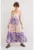 Rochie cu model floral – fara maneci