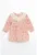Rochie cu model floral si guler de dantela