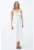 Rochie cu model in dungi si decolteu in V
