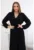 Rochie cu model petrecut si pliuri in partea inferioara –
