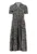 Rochie cu model stratificat si maneci scurte