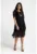 Rochie cu segmente semitransparente