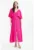Rochie cu slit frontal si decolteu in V