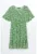 Rochie cu volane si model floral