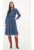 Rochie dama –  13031 – Albastru – Bumbac