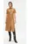 Rochie dama – 303206604 – Piele ecologica/Poliester – Maro