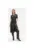 Rochie dama – 303206673 – Piele ecologica/Poliester – Negru