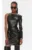 Rochie dama – 303546847 – Piele ecologica – 34 EU – Negru