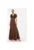 Rochie dama – 304471421 – Poliester reciclat – Maro