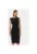 Rochie dama – 304657832 – Poliester – XS INTL – Negru