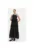 Rochie dama – 304892950 – Bumbac organic/Viscoza – Negru