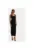 Rochie dama  3M0553C – Viscoza/Poliester – One Size INTL – Negru
