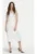 Rochie dama –  85420 – Bumbac – Alb