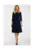 Rochie dama – Poliester / Viscoza – Bleumarin inchis