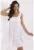 Rochie dama  bumbac – alb –