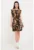 – Rochie dama cu imprimeu floral (Culoare: BLACK – Marime: XS/34)