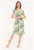 – Rochie dama cu imprimeu floral (Culoare: JUNGLE GREEN – Marime: S/36)