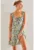 Rochie dama –  poliester/elastan – model floral – multicolor