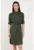 – Rochie dama tip camasa (Culoare: DARK GREEN – Marime: L/40)
