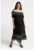 Rochie de bumbac cu decolteu pe umeri