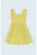 Rochie de bumbac cu imprimeu – Galben –