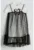 Rochie de bumbac cu tul