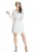 Rochie de cocktail 5902194381710 – Poliester/Elastan – Bej –