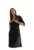 Rochie de cocktail – Poliester – Negru – Midi