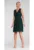 Rochie de cocktail  eleganta – din plasa – verde –