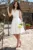 Rochie de cununie ecru Margarita cu pietre decorative in talie