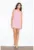 Rochie de dama vara – roz – poliester – design elegant