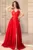 Rochie de nasa Abigail rosie tip printesa din tafta cu flori 3D