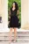 Rochie de ocazie Destiny baby doll neagra cu bust si maneci brodate