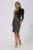 Rochie de ocazie cu paiete si model one shoulder Rouge Neagra