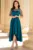 Rochie de ocazie asimetrica turquoise Deniz