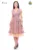 Rochie de ocazie clos din broderie pretioasa