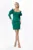 Rochie de ocazie cu maneci bufante Verrina Verde