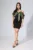 Rochie de ocazie cu model tip funda maxi Kimora Kaki