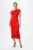 Rochie de ocazie cu strass-uri si model one shoulder Fereya Corai