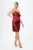 Rochie de ocazie din tafta satinata cu floare 3D Bellina Grena