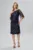 Rochie de ocazie din tull brodat cu strass-uri Tyanna Bleumarin