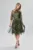Rochie de ocazie din tull cu imprimeu floral Edna Kaki