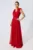 Rochie de ocazie din voal cu glitter Gitana Rosie
