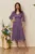 Rochie de ocazie din voal cu glitter Nicolette Mov