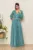 Rochie de ocazie din voal cu glitter Ophelia Vernil