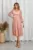 Rochie de ocazie din voal cu glitter Wilma Peach