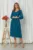 Rochie de ocazie din voal cu glitter Wilma Turcoaz