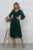 Rochie de ocazie din voal cu glitter Wilma Verde