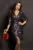 Rochie de ocazie eleganta petrecuta Natalia cu paiete argintii