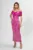 Rochie de ocazie premium Mariposa Fucsia